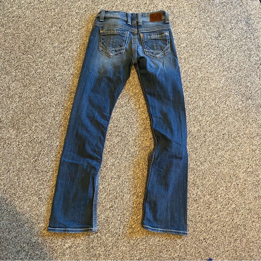 3 pair BKE Payton jeans size 25 capri crop regular pant - Picture 7 of 9